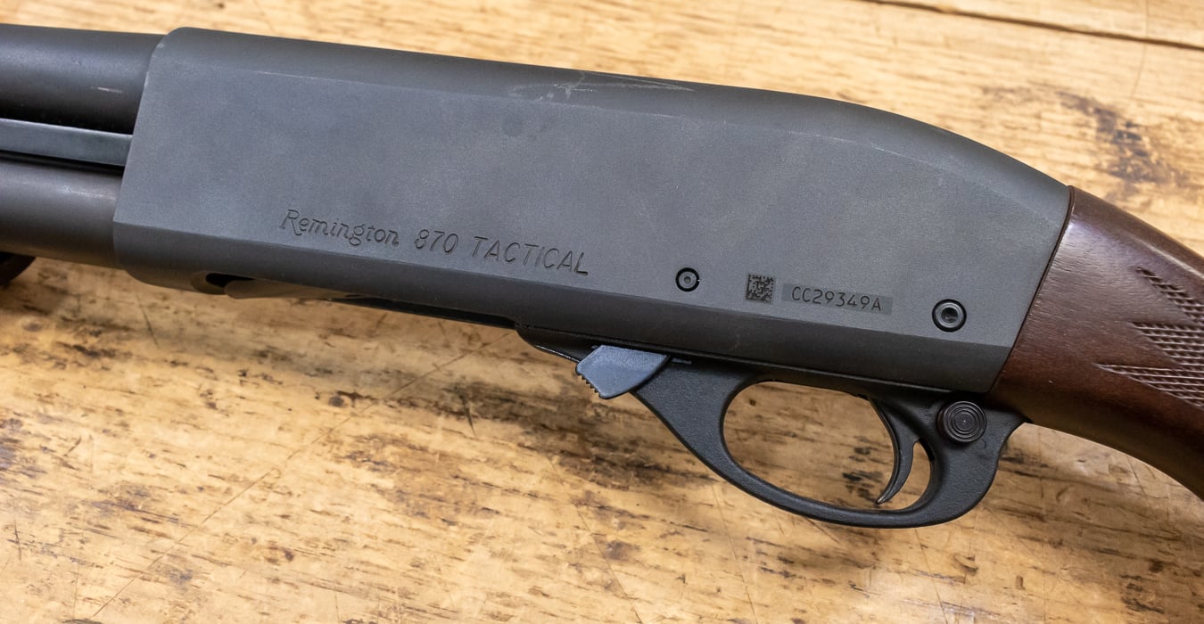 REMINGTON 870 Tactical 12 Gauge Police Trade-in Shotgun